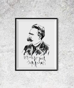 Lámina Nietzsche