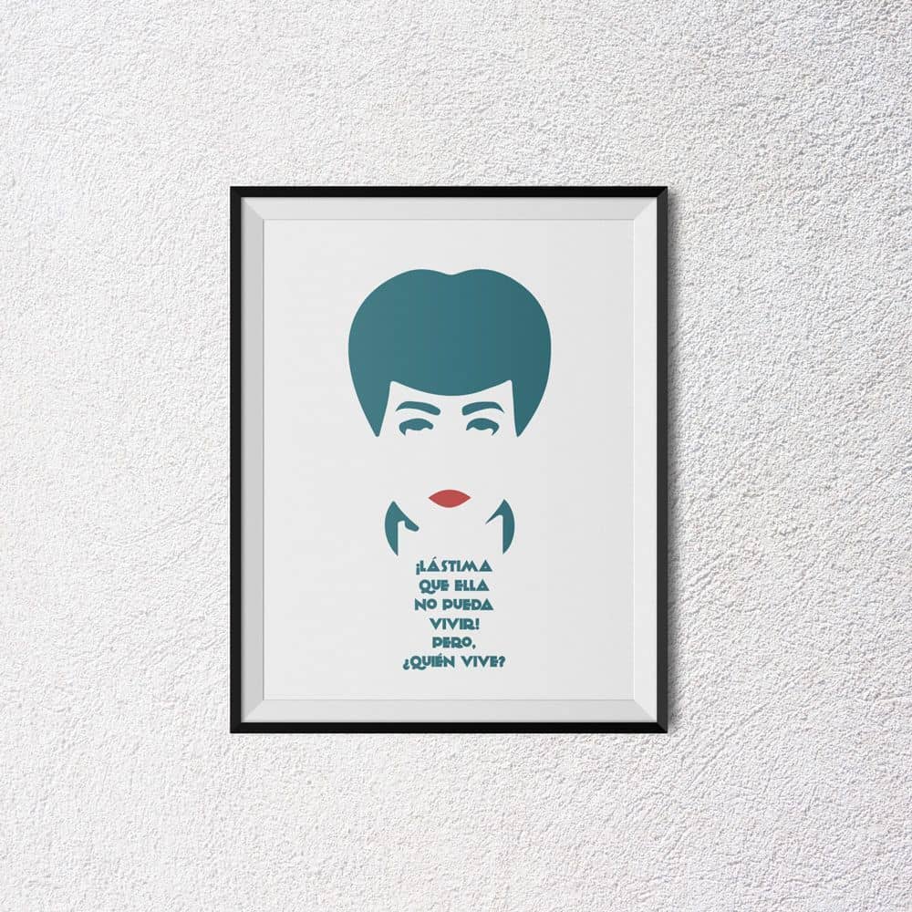 Lámina Blade Runner - Rachael