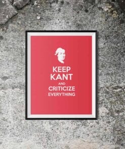 Lámina Keep Kant