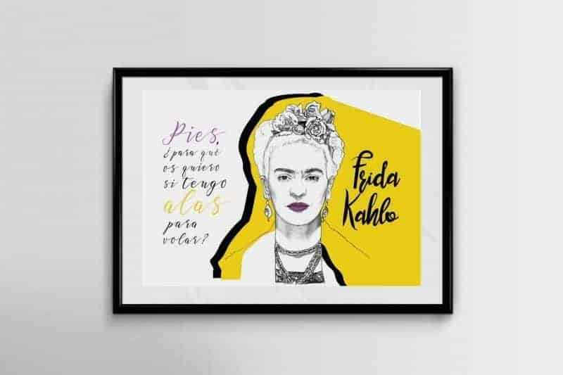 Lámina Frida