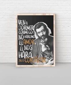 Lámina Julio Cortázar