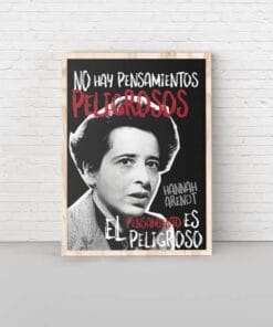 Lámina Hannah Arendt