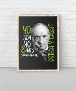 Lámina Ortega y Gasset