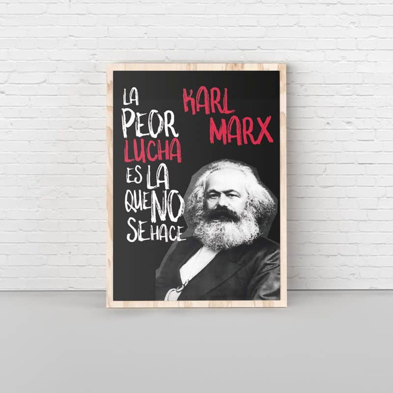 Lámina Karl Marx