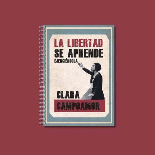 Libreta A5 Clara Campoamor